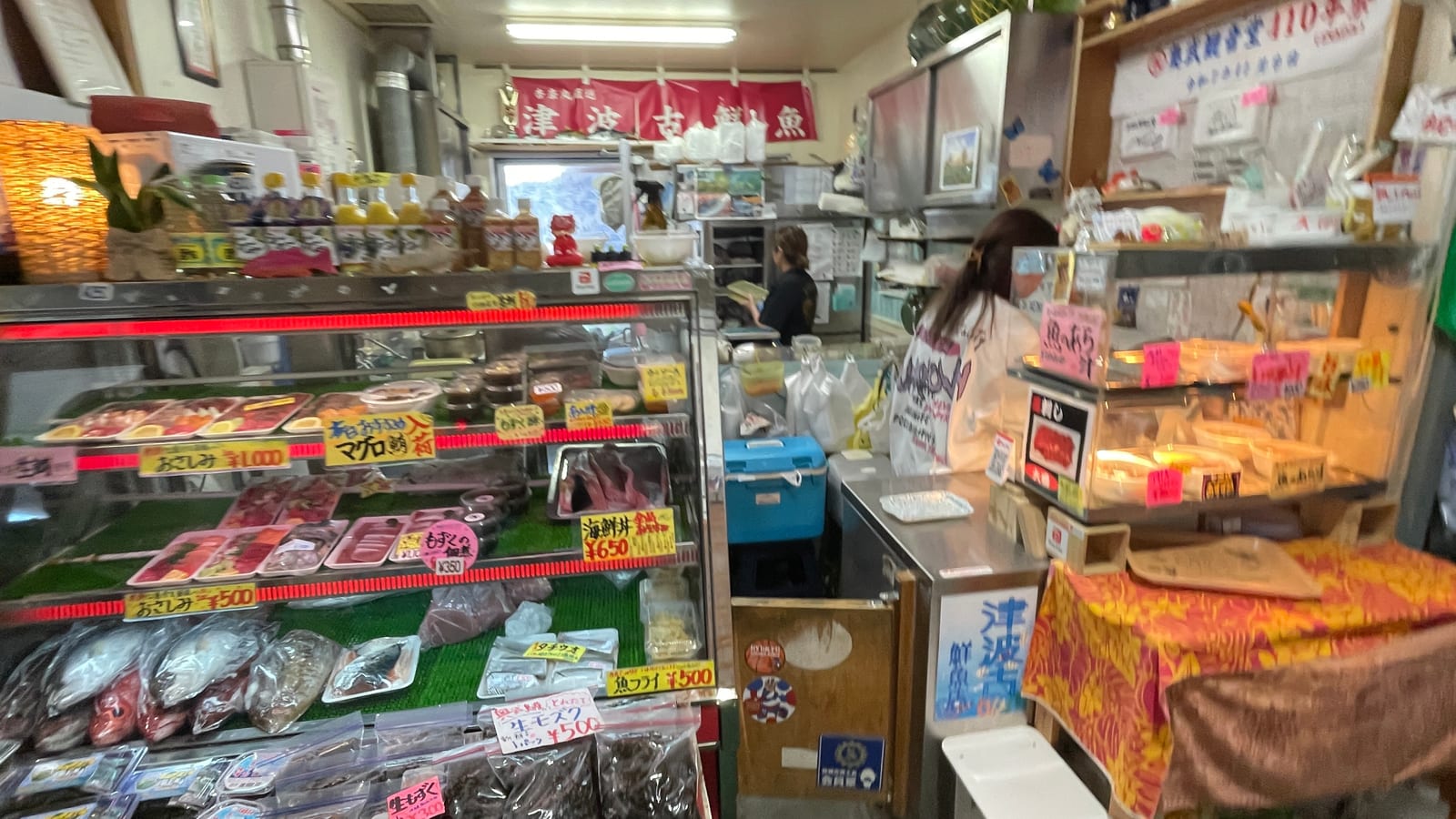 沖繩南部奧武島いまいゆ市場鮮魚海鮮與港邊風景 2-3