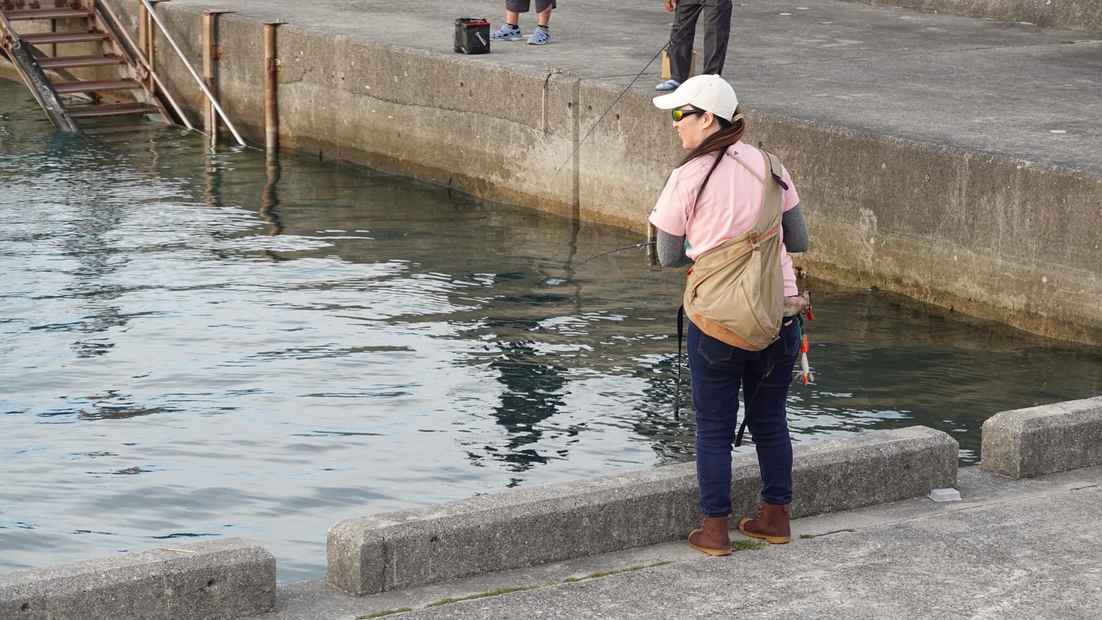 沖繩南部奧武島いまいゆ市場鮮魚海鮮與港邊風景 4-4