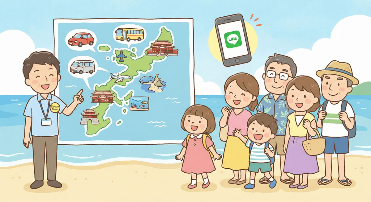 日本在地台灣人團隊營運