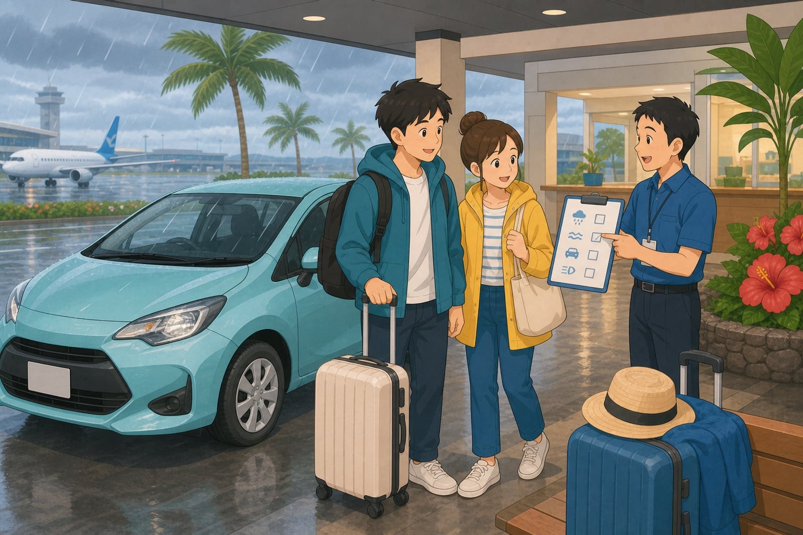 沖繩租車颱風自駕注意事項